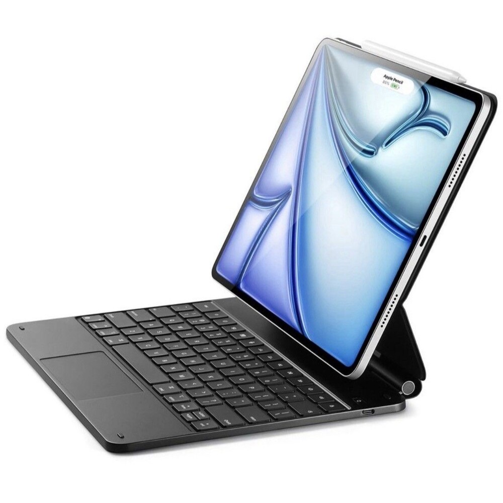 ESR iPad Air 13 & Pro 12.9 Keyboard Case Magic Trackpad Stand Rebound Black